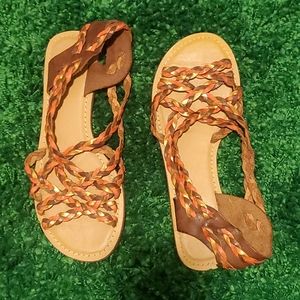 Size 7 woman's leather sandal
